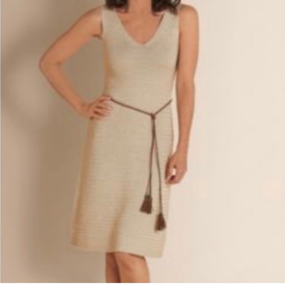 SOFT SURROUNDINGS Lucera Crochet Knit Dress XL